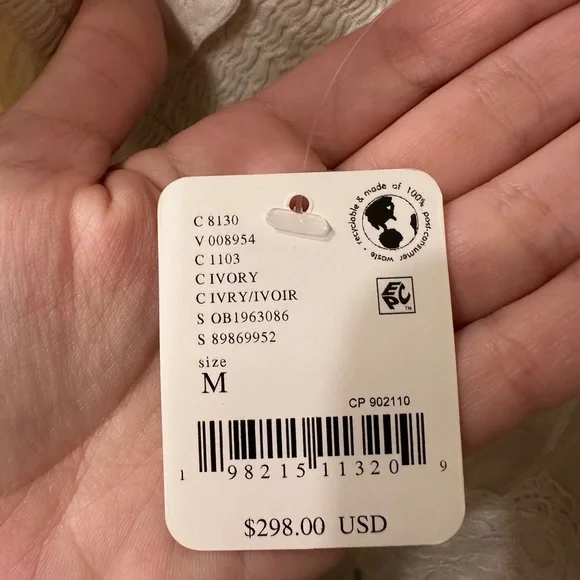 Free People White Halter Midi Dress with Floral Embroidery - Picture 7 of 7